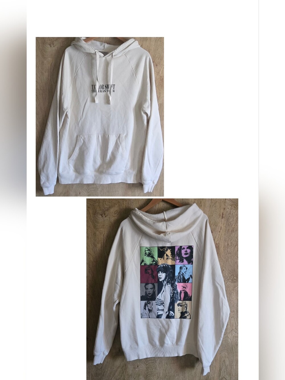 Taylor Swift The Eras Tour Hooded Pullover Sweatshirt
